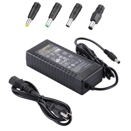 COOLM 48V 2A Power Supply Adapter 144W for PoE Injector Lorex NVR Network