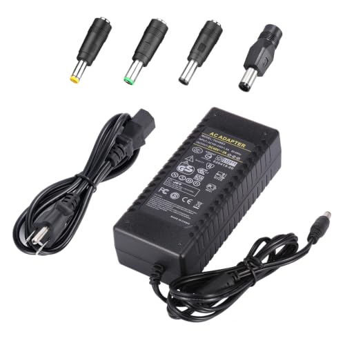 COOLM 48V 3A Power Supply Adapter 144W Replacement 48V 2A 2.5A Power Cord